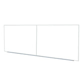 Ghent Whiteboard, Non-magnetic w/ Aluminum Frame, 4'H x 10'W, 2 pieces w/ joiner_1